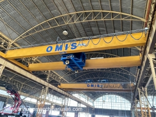 CARROPONTE OMIS 20 TON DOPPIO GANCIO GIREVOLE