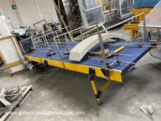 CONVEYOR BELT Belt: Width: 800 mm Length: 3000 mm (approximately)