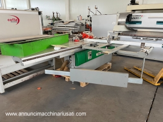 USED ​​CIRCULAR SQUARING SAW LAZZARI TEMA 3000I