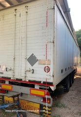 Semirremolque furgón Pezzaioli con puerta lateral ADR