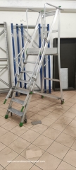 Escalera para literas de almacén Aluminio EN131