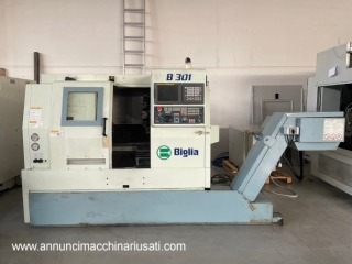 Tornio CNC usato Biglia B 301