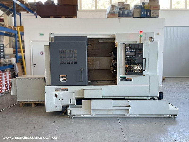 Torno CNC Mori Seiki NL2500Y/700 usado: alta precisión con eje Y y contrahusillo