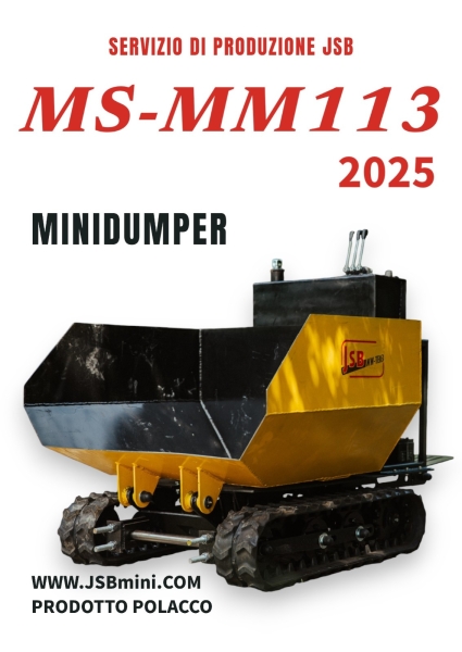 Mini Dumper MS -mm113 JSB - IT
