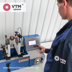 Balancing machine for turbocharger rotor BVI-03-10T