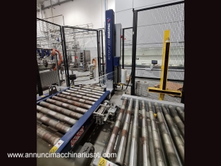AV18 Avvolgipallet usato Robopac ROTOPLAT 3000 PGS 12000 bph 