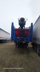 Gervasi S368 Semi -Trailer مع رافعة مستعملة