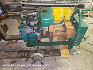 Generador de corriente de trephase 220/380 voltios 3 kVA
