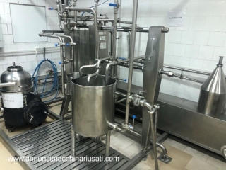 LC560 Línea de procesamiento utilizada para paquetes pequeños de productos lácteos de 2000 l/h 