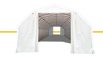 Used Flexism model shed 10x16x5.5