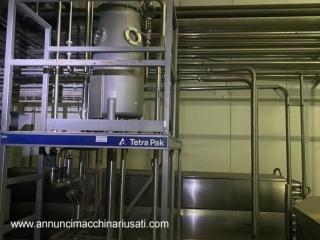 LC561 المستخدمة UHT تحضير الحليب Tetra Pak 6600 L/H 
