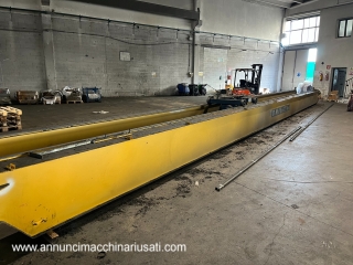 Used double beam bridge crane capacity 5000kg