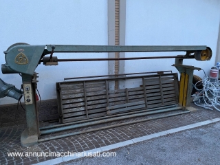levigatrice a nastro spg da mt 3 puleggie grandi