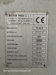 اضغط على 200 طن Bulcom Press SRL