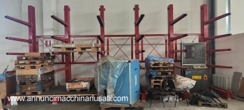 Mono cantilever avant 6 colonnes h 6500