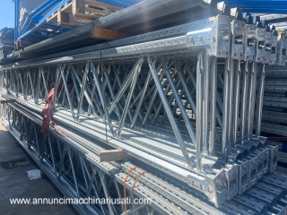 أرفف Zincata Porta Pallet 800x8000 Metalsistem.