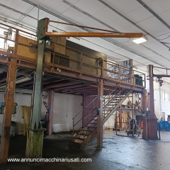 Schwenkkran 500kg ohne Hebezeug L3300 H4400 mm