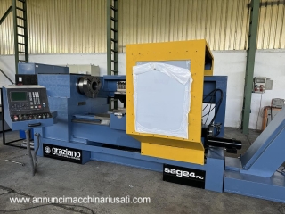 مخرطة CNC Graziano SAG24