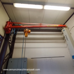 Säulenloser Schwenkkran mit 200 kg Hubkraft - L3000