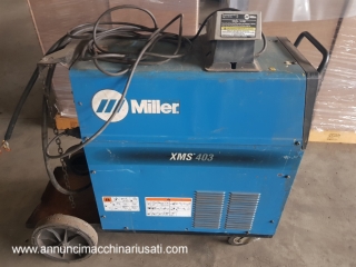 MÁQUINAS DE SOLDAR CON ELECTRODO MMA USADAS - MILLER XMS 403/4000 - 380V - 400A - 4 RUEDAS