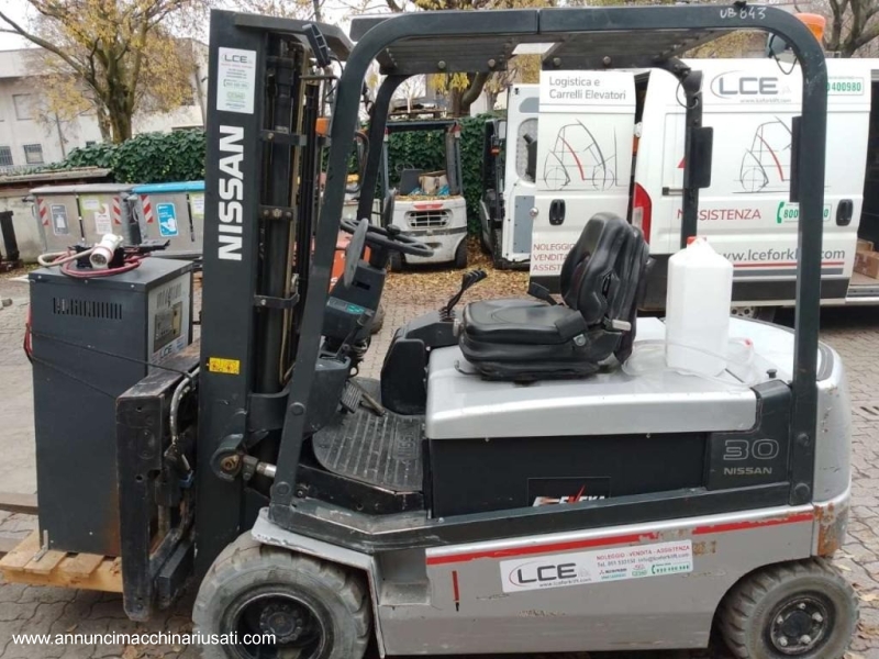 Nissan GQ02 Carrello Elevatore Elettrico 3 t – Bologna