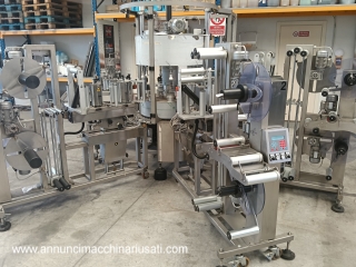 ET223 آلة وسم AXTRA 720-H9SA4 مستعملة حتى 8000 نبضة في الساعة 