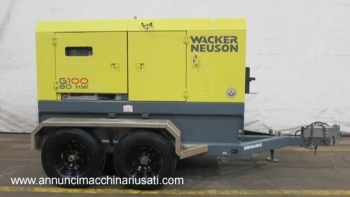 Generador diésel Wacker Neuson G100 