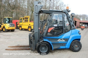 Carretilla elevadora diésel LINDE modelo H60D-02