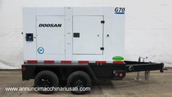 Grupo electrógeno diésel Doosan modelo G70WDO-3A-T4F