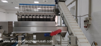 Automatic packaging line for dry pasta, nests and short pasta 