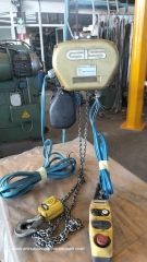 Double-speed electric chain hoists   