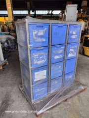 Metallschrankregal für Behälter und Boxen