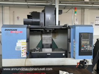 Centro di lavoro verticale DOOSAN DNM 650 II | 1270x670x625 | Fanuc