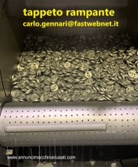 GRANIGLIATRICE a TAPPETO RAMPANTE GOMMA