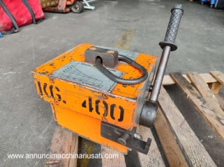 MAGNETE CALAMITA DI SOLLEVAMENTO A LEVA 400 KG