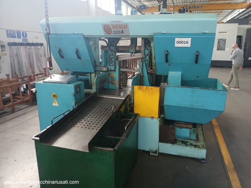 Segatrice a nastro Scortegagna / Rusch mod 520 a