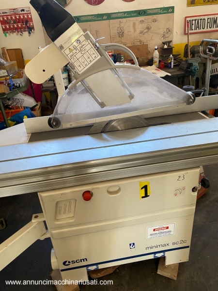 Máquina escuadradora de sierra circular SCM CE