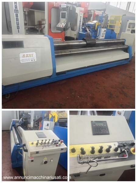 Calandra motorizzata DAVI Modello MCB 3000 x 6 mm