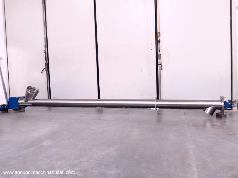 TRASFERITORE POLVERI A COCLEA IN ACCIAIO INOX – WAM (COD. MF-PR-TRA-44)