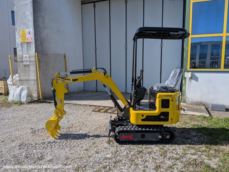 Mini escavatore cingolato