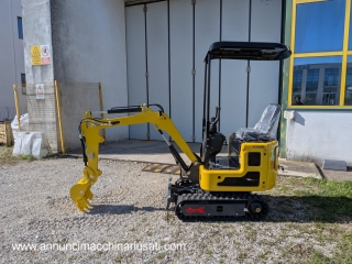 Mini escavatore cingolato