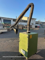 Ventilador de extracción usado para humos de soldadura 