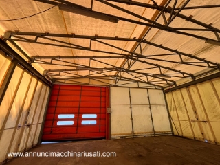CAPANNONE TELONATO USATO 11X8 H 5.5MT