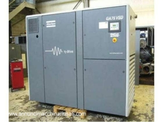 Used Atlas Copco GA 75 kW VSD Inverter Compressor