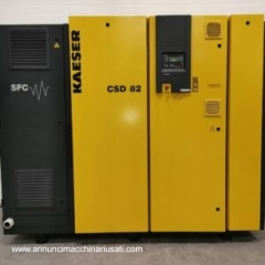 Used compressor Kaeser mod. CSD 82 SFC Inverter 45 kw