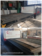 Taglio laser fibra CUTLITE PENTA Mod: LME 4020 - 8000 W