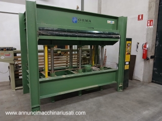Prensa en caliente ORMA 25/13 AS-NPA usada CE