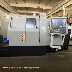 Tornio cnc a fantina mobile  HANWHA Mod. STL38H