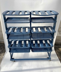 عربة أحذية E44 ذات 6 طبقات صانع أحذية