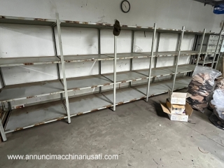 رفوف من الحديد المقوى 5 × 40 م ارتفاع 250 